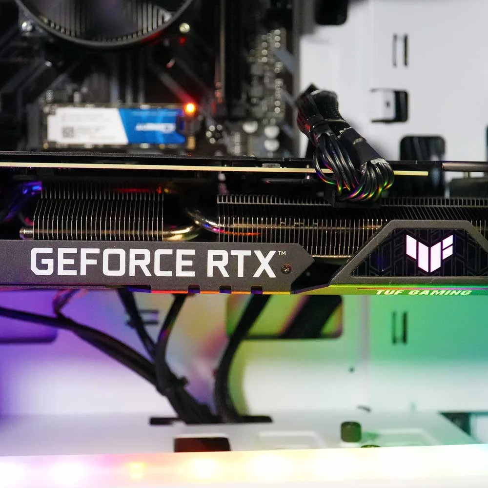 Rebel 3.0 Gaming PC - AMD Ryzen 7 (4.1Ghz), RTX 3060 12GB, 16GB DDR4, 500GB SSD, Desktop, W